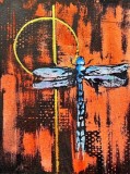 Dragon Fire (Dragon Fly) 2022  8 x 10